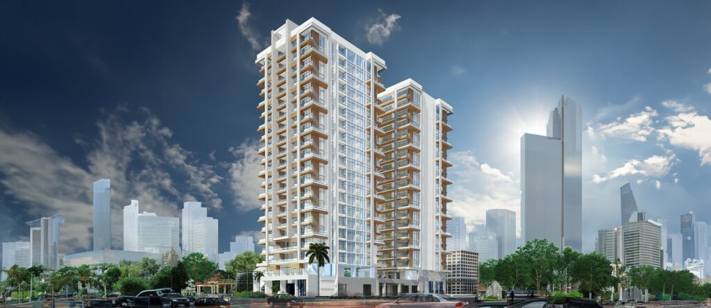 المشروع العقاري أجنحة رويال ريجنسي في الخليج التجاري